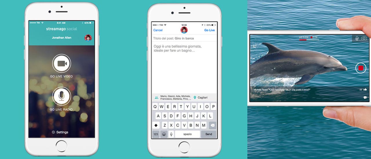Tiscali Streamago Social, il Periscope per Facebook