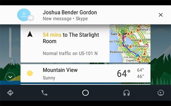 La gestione dei messaggi da parte di Android Auto