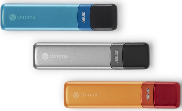 Chromebit, il micro-computer HDMI di ASUS, basato sul sistema operativo Chrome OS e da connettere alla TV