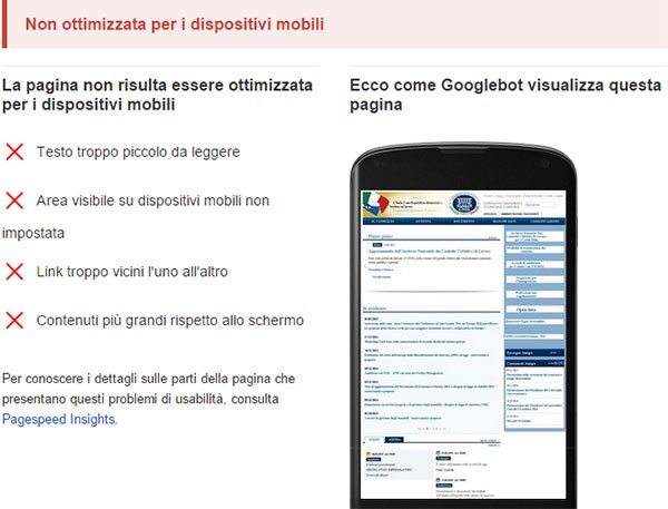 Test di compatibilità con dispositivi mobili: www.cnel.it