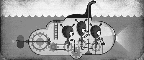 Il Google doodle di oggi è dedicato al mostro di Loch Ness