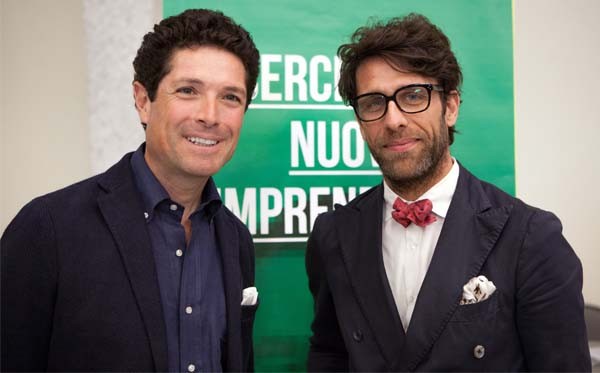 Matteo Marzotto e Cristiano Seganfreddo rispettivamente Presidente e Direttore Generale di Associazione Progetto Marzotto.