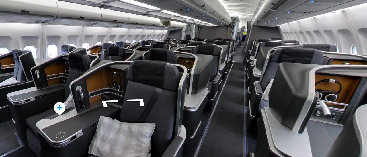 A bordo degli aerei SAS con Google Street View