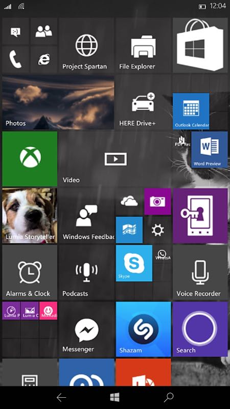 Windows 10 build 10070