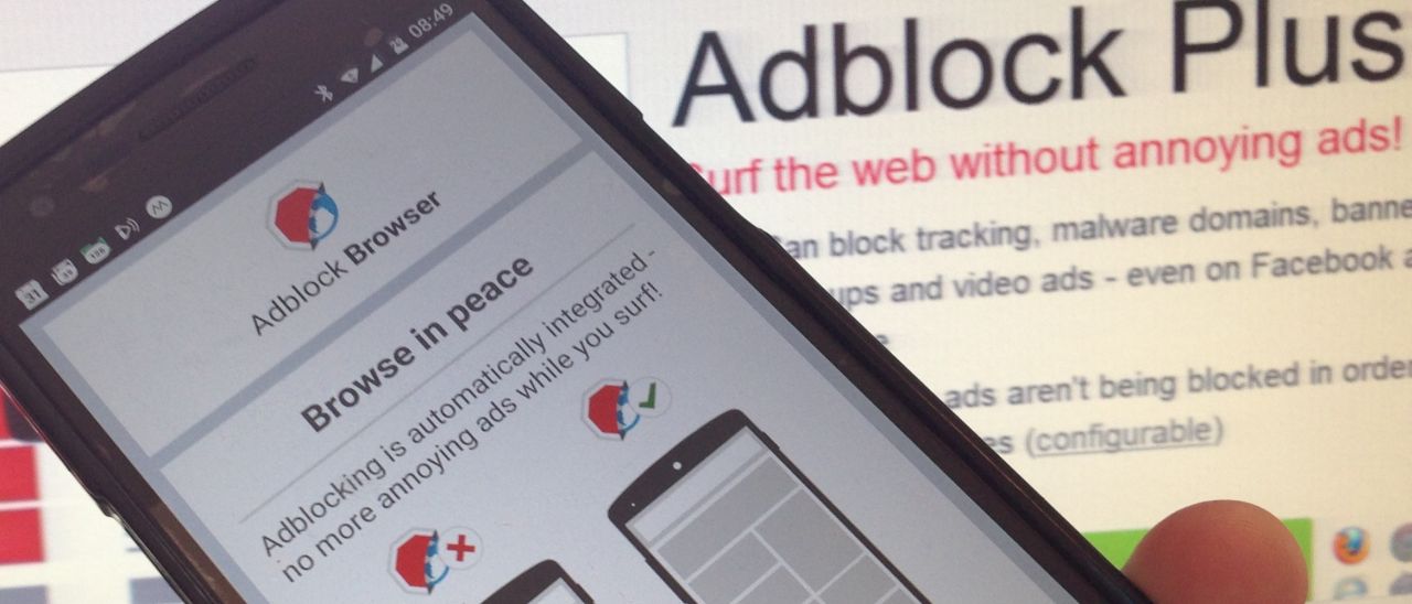 Adblock Browser per Android blocca le pubblicità