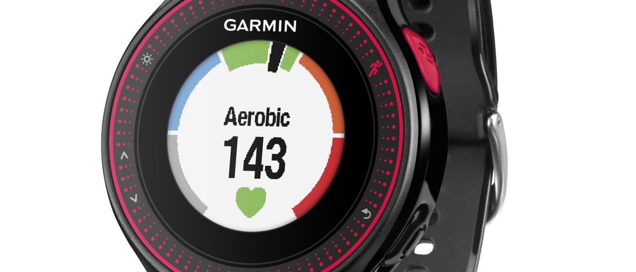 Garmin Forerunner 225 misura il battito cardiaco