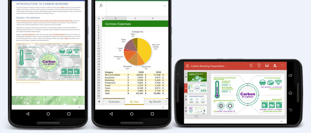 Office Preview anche per smartphone Android