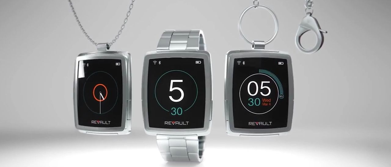 ReVault, smartwatch con cloud storage privato