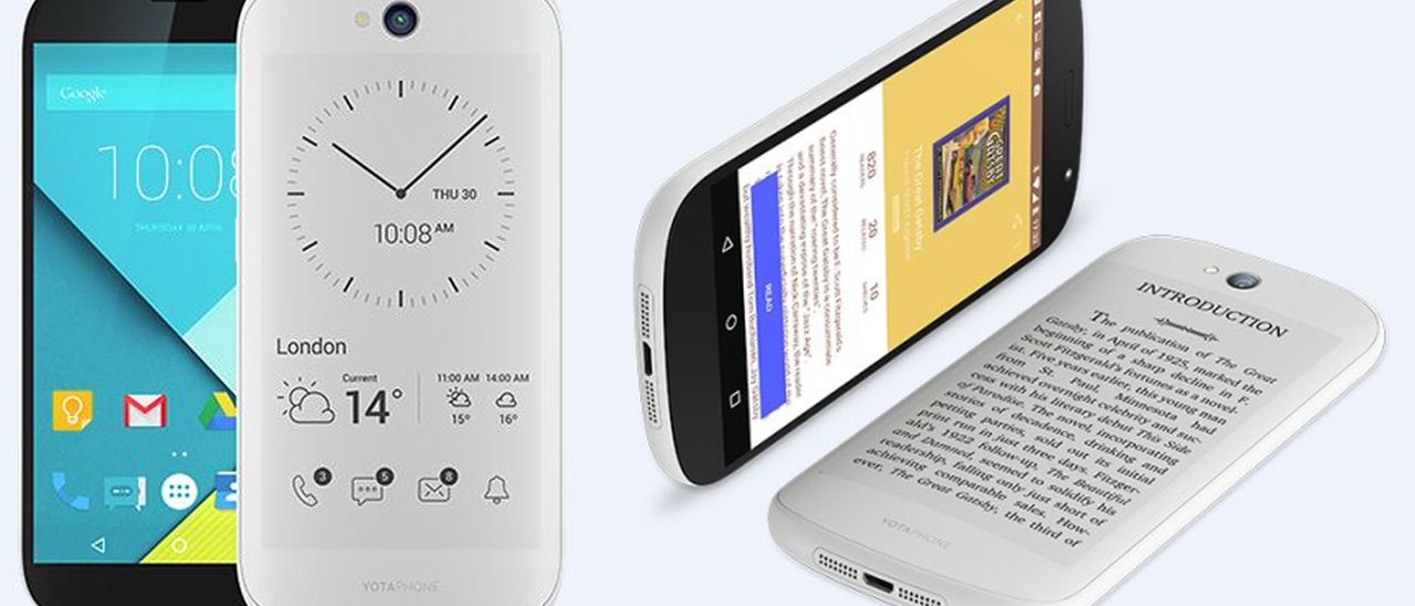 YotaPhone 2, ora anche in bianco con Lollipop