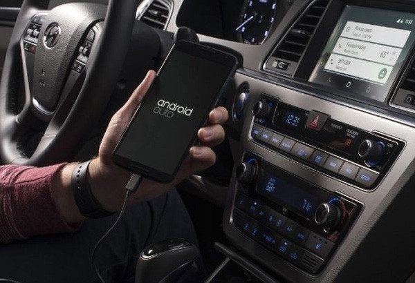 Il sistema di infotainment Android Auto sulla Hyundai Sonata