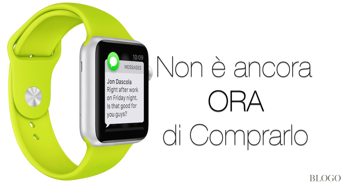 Apple Watch, la vera rivoluzione arriva in autunno