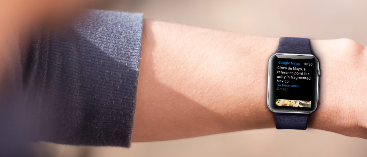 La prima applicazione di Google per Apple Watch