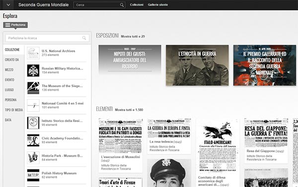 L'archivio del Google Cultural Institute sulla Seconda Guerra Mondiale