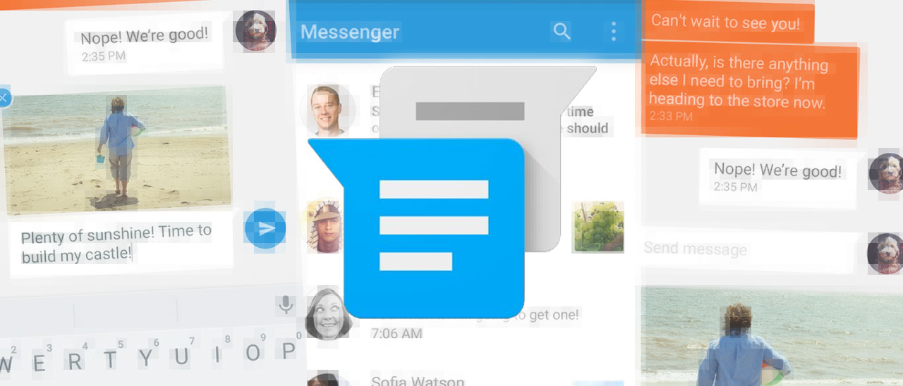 Google: per SMS e MMS è meglio usare Messenger