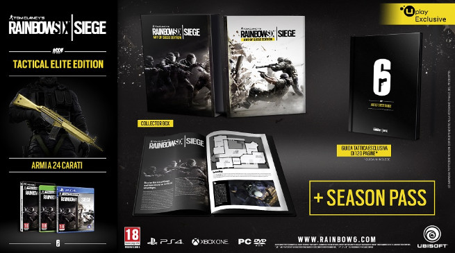 Rainbow Six: Siege - svelate le edizioni speciali