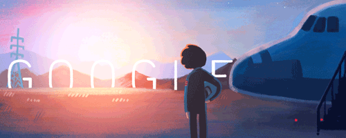 Il doodle disegnato da Google per celebrare Sally Ride