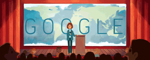 Il doodle disegnato da Google per celebrare Sally Ride