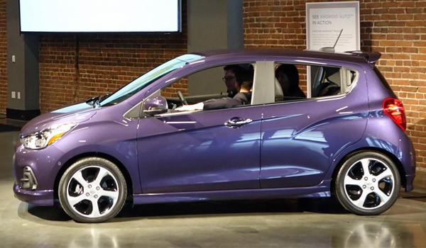 Il modello 2016 della Chevrolet Spark