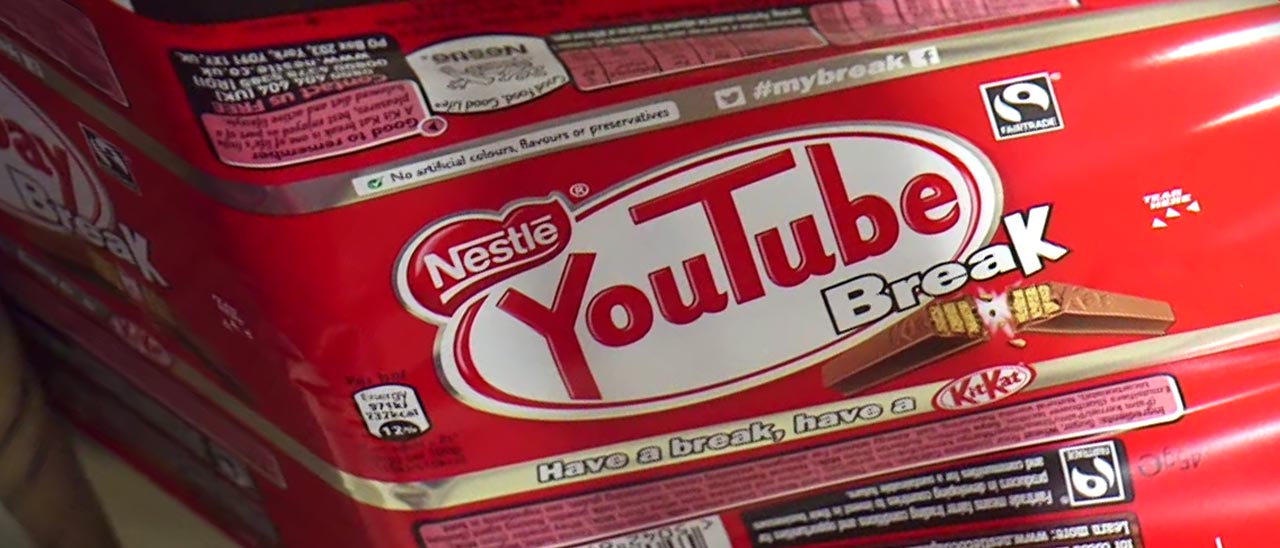 Google e Nestlé presentano YouTube Break