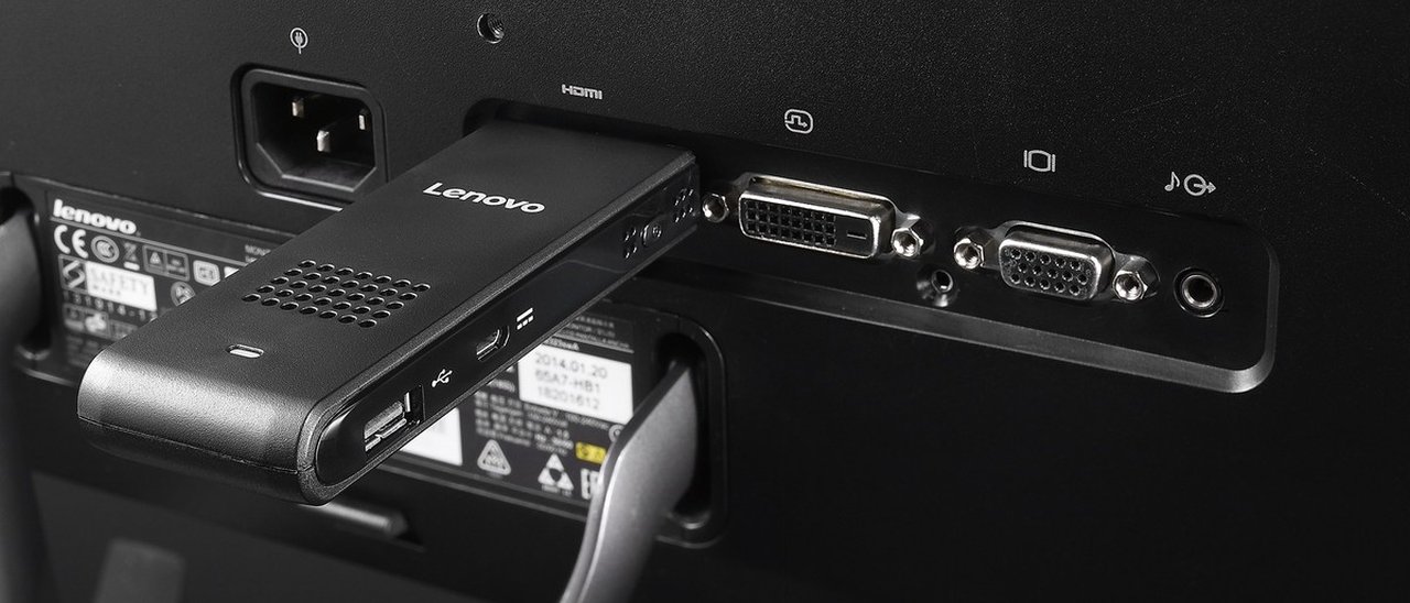 Lenovo ideacentre Stick 300, il PC in una mano