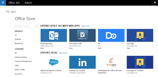 Office 365 Store