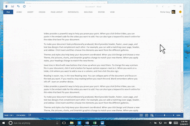Windows 10 - Snap Assist