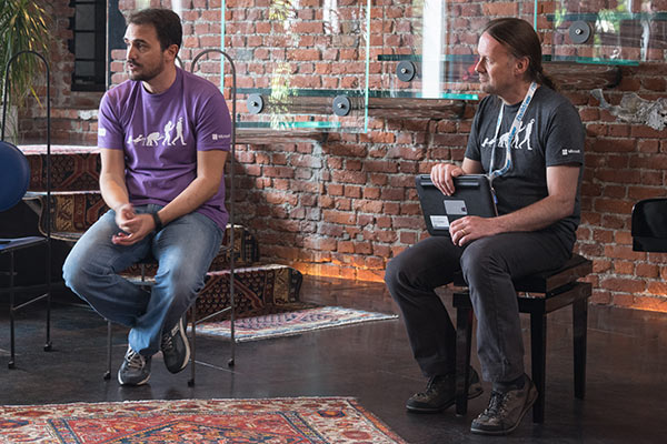 Andrew Wigley di Microsoft ha aperto oggi la tappa italiana del Build Tour