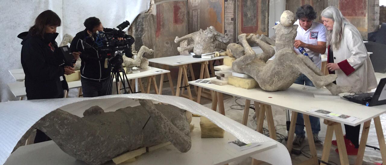 I calchi di Pompei riprodotti con le stampanti 3D