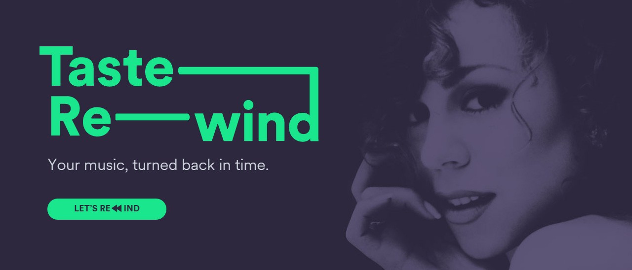 Spotify Rewind, un tuffo nella musica del passato