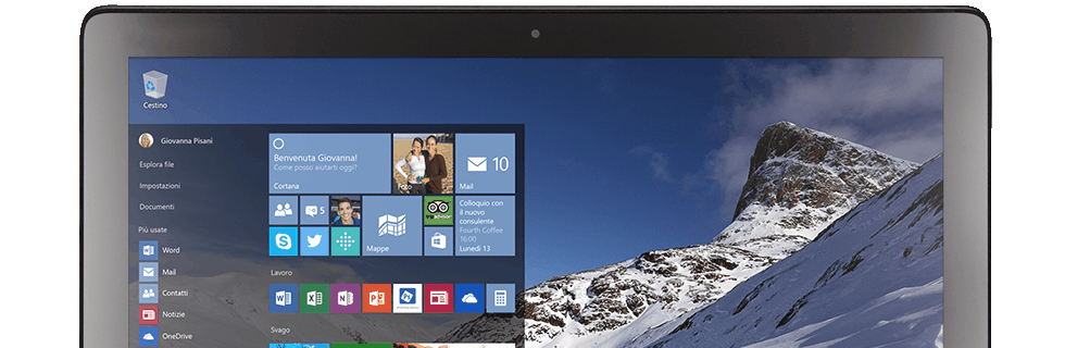 Windows 10 arriva il 29 luglio