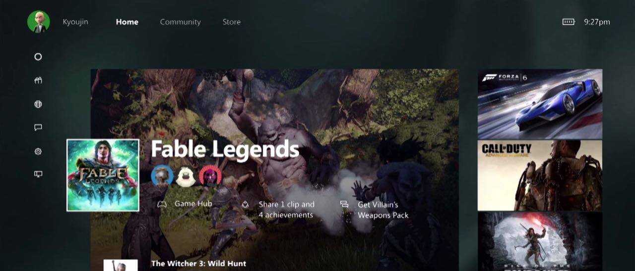 Xbox One: Windows 10, nuova dashboard e Cortana