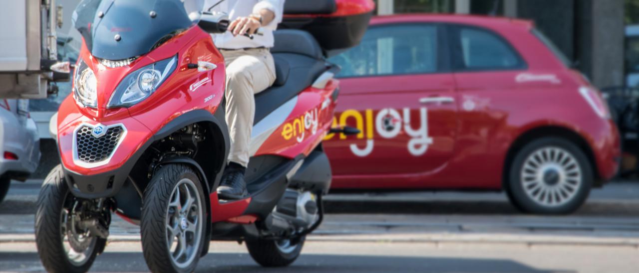 Scooter sharing enjoy: l'MP3 da condividere