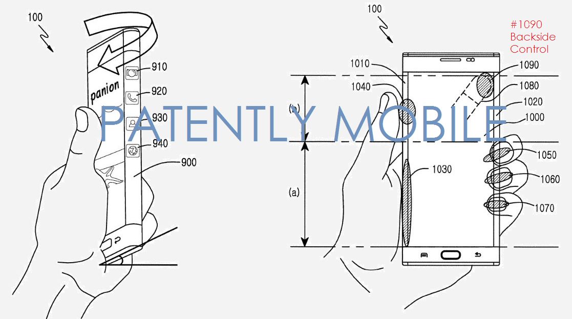 Brevetto backside control Samsung
