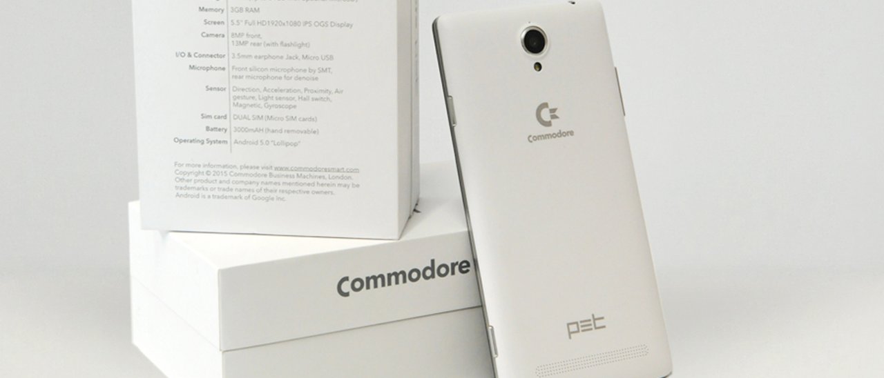 Commodore PET, Android con emulatori C64 e Amiga