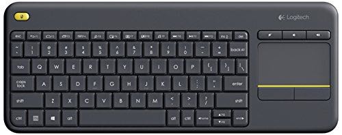 Tastiera Logitech Wireless Touch K400 con touch-pad integrato