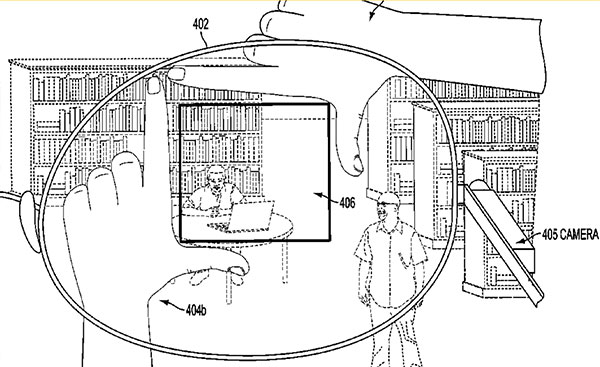 L'illustrazione che mostra il funzionamento del brevetto assegnato a Google