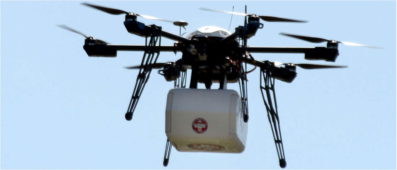 I droni corrieri iniziano a volare in America