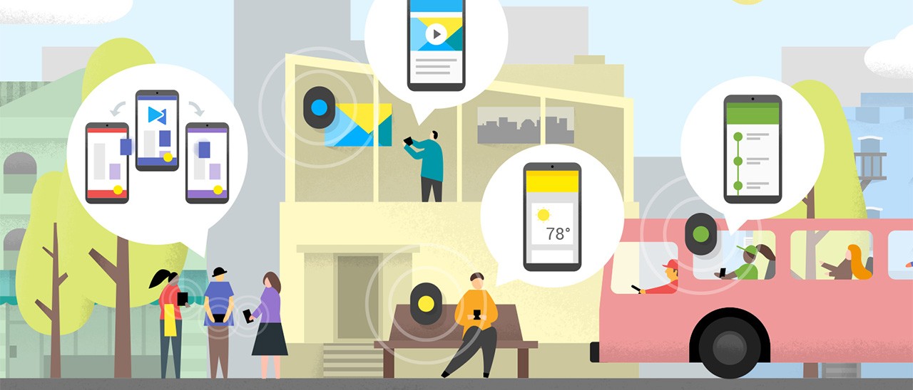 Google annuncia l'API Nearby ed Eddystone