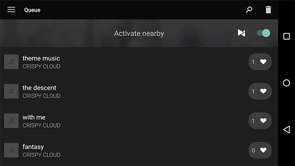 Una playlist di Edjing condivisa con Nearby