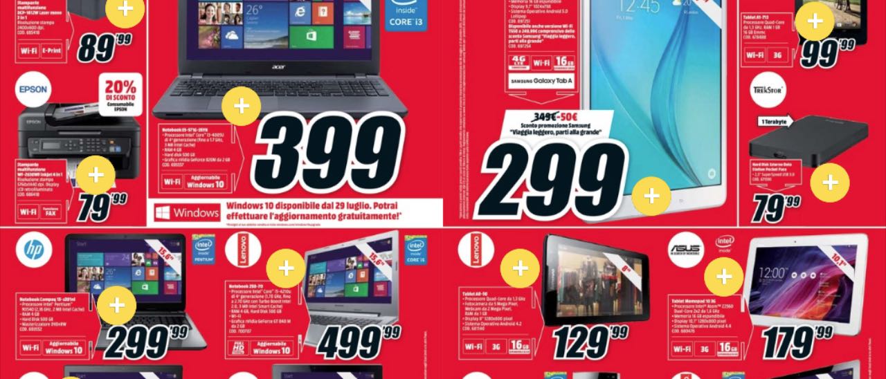 MediaWorld: 100 secondi di shopping gratuito