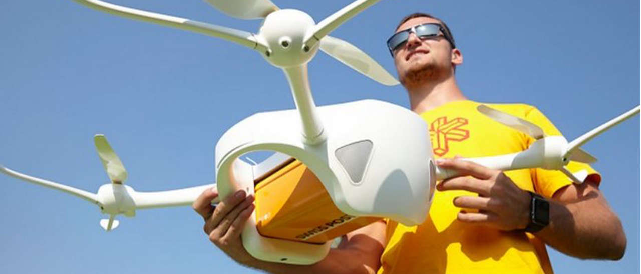 La posta la consegneranno i droni