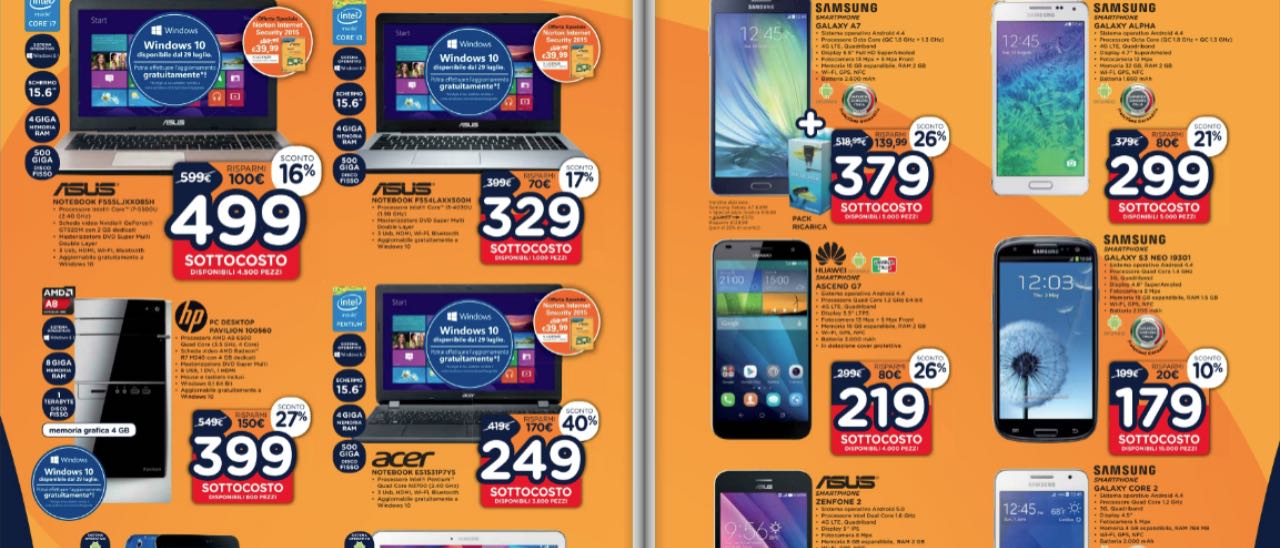 Sottocosto Unieuro: Lumia 630 a 59 euro