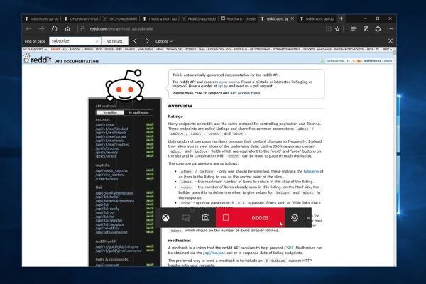 Windows 10, registrare i video delle app