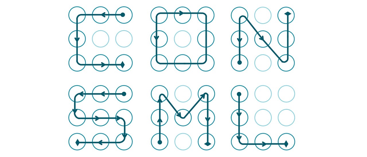Android Lock Pattern, prevedibili come le password