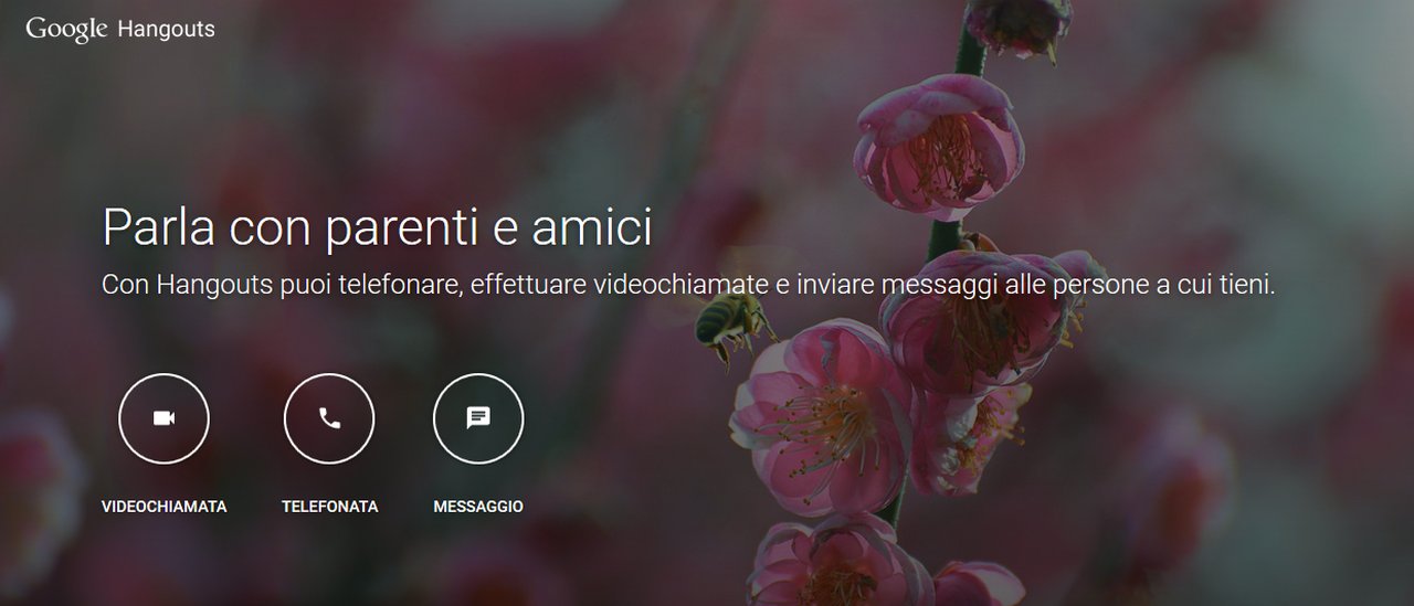 Google Hangouts ha un nuovo sito web