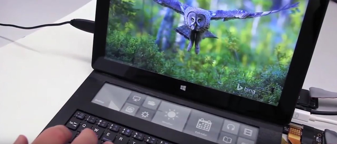 Microsoft progetta una tastiera con display e-ink