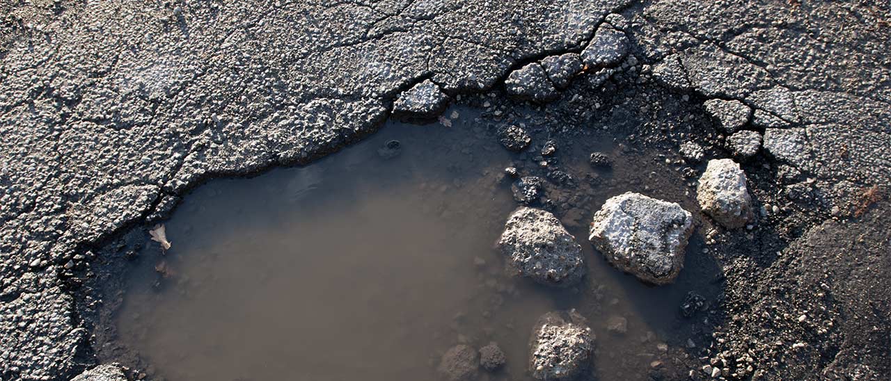 Un brevetto Google contro le buche sulla strada