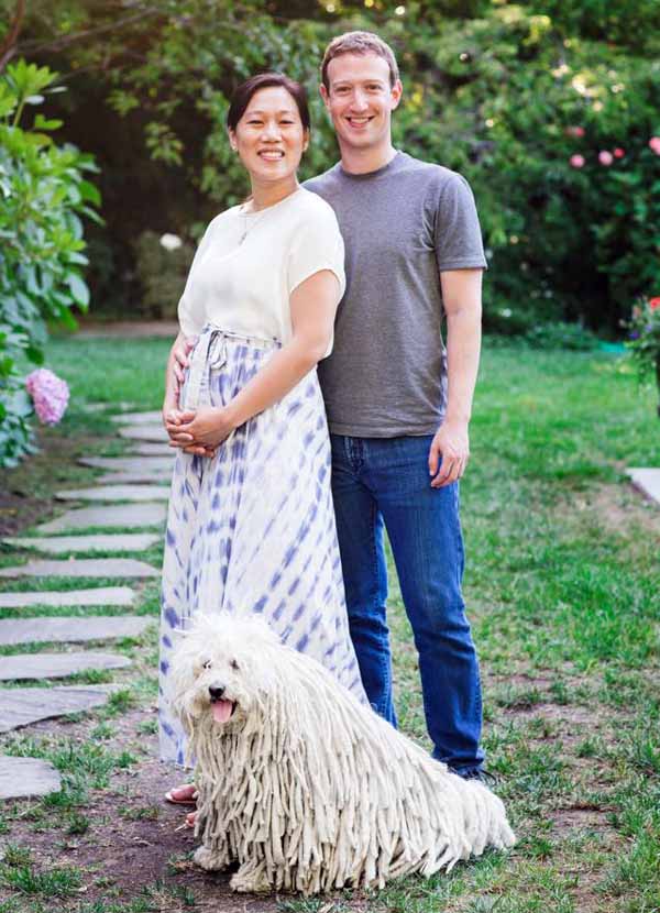 Priscilla e Mark Zuckerberg si sono conosciuti ai tempi di Harvard. Lei è medico, lui ha abbandonato l'università e ha fondato Facebook. Si sono sposati il 20 maggio del 2012, all'indomani della quotazione in Borsa al Nasdaq.