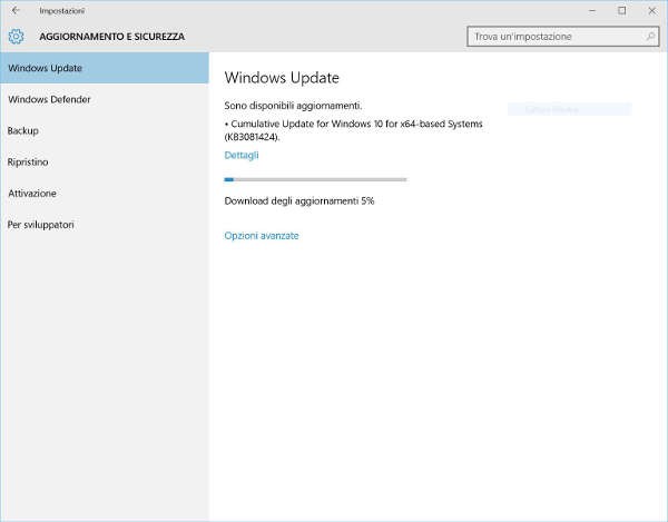 Windows 10 Service Release 1