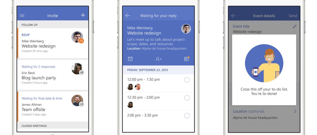 Microsoft annuncia la nuova app Invite per iPhone